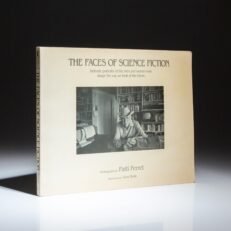 The first edition of The Faces Of Science Fiction, photographs by Patti Perret, signed by 38 notable science fiction writers, all featured in this work.