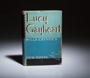 Lucy Gayheart by Willa Cather. First edition in dust jacket.