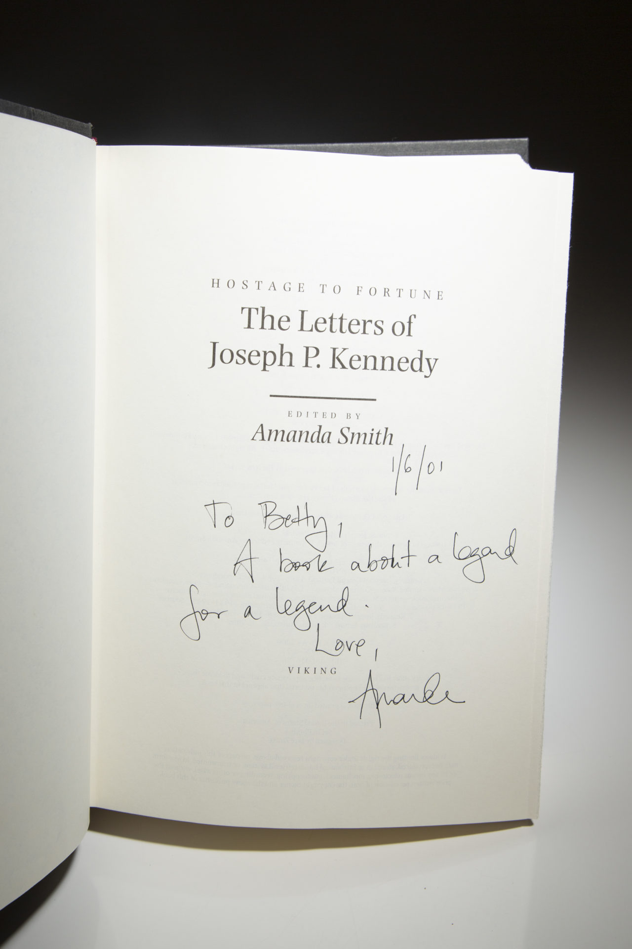 Hostage To Fortune: The Letters of Joseph. P. Kennedy - Image 4