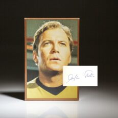 Signed limited edition of Star Trek Memories by William Shatner.