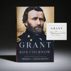 Signed first printing of Grant by Ron Chernow.