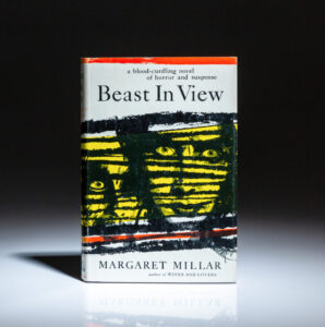 First edition of Beast in View by Margaret Millar.