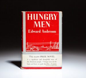First edition of Hungry Men by Edward Anderson.