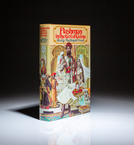 First American edition of Flashman in the Great Game by George MacDonald Fraser, the fifth novel in the Flashman series.