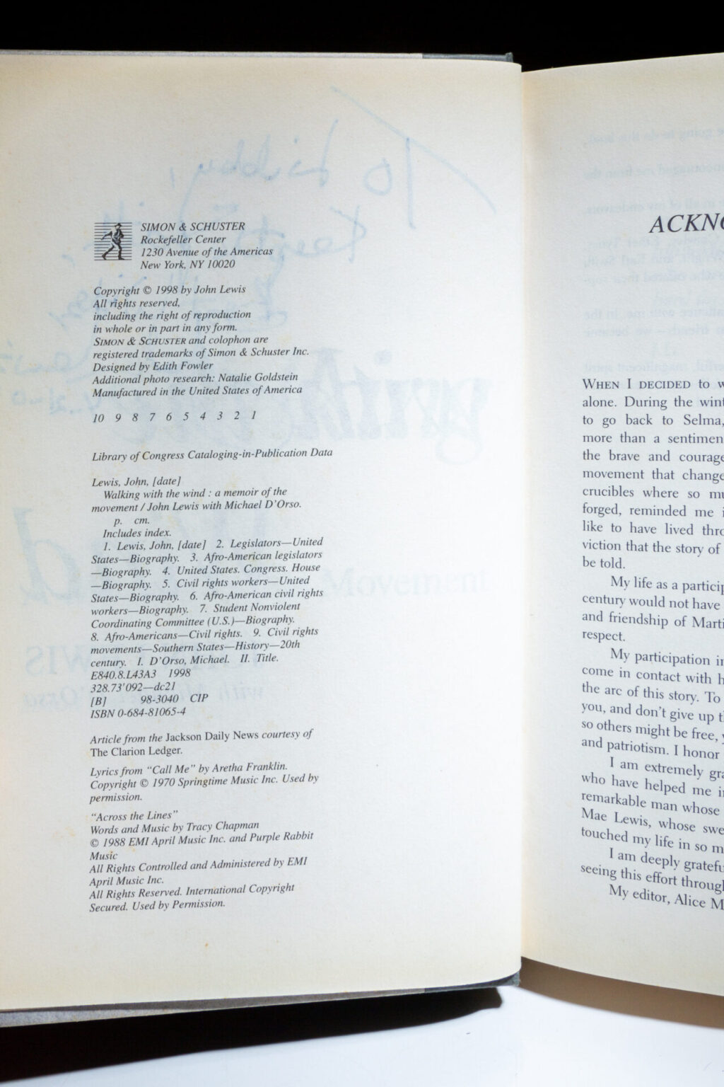 Walking with the Wind The First Edition Rare Books