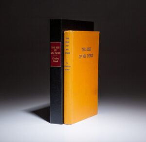 First edition of The Rise of Mr. Ponzi by Charles Ponzi.