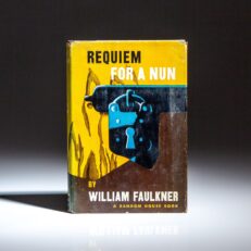 First edition of Requiem for a Nun by William Faulkner.