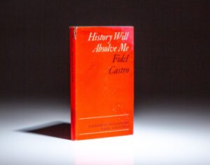 First English edition of History Will Absolve Me by Fidel Castro.