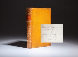 First edition of The Franks by Walter C. Perry in a fine binding by Bickers & Son, London.