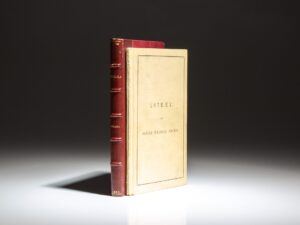 First edition, first printing of Astraea: The Balance of Illusions, A Poem Delivered Before The Phi Beta Kappa Society of Yale College, August 14, 1850 by Oliver Wendell Holmes.
