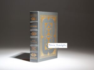 Deluxe limited edition of Memoirs by David Rockefeller, signed by the author.
