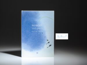 Signed first edition of Nobody by Alice Oswald, with illustrations by William Tillyer.