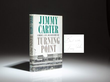Signed first edition of Turning Point: A Candidate, a State, and a Nation Come of Age, by Jimmy Carter.