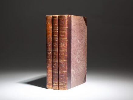 First edition in book form of Master Humphrey's Clock by Charles Dickens, complete in three volumes.