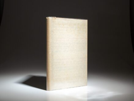 The limited edition of Four Early Stories By James Agee, signed by the printer, Harry Duncan.