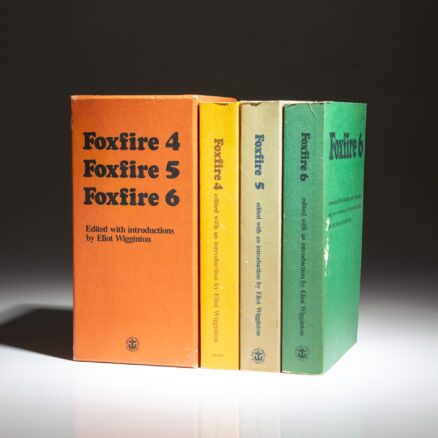 First edition box set of Foxfire 4, 5, and 6, published from 1977 through 1980.