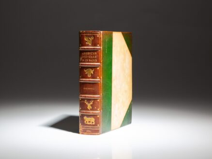 The first edition of American Big Game in Its Haunts, edited by George Bird Grinnell.