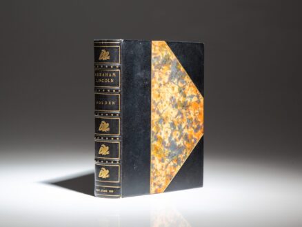 The first edition of Abraham Lincoln: The Politician and the Man by Raymond Holden.