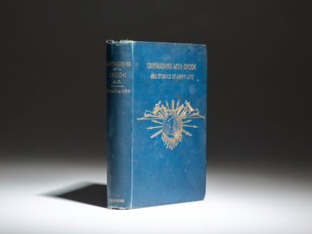 The first edition of Campaigning With Crook And Stories Of Army Life by Captain Charles King, published in 1890.