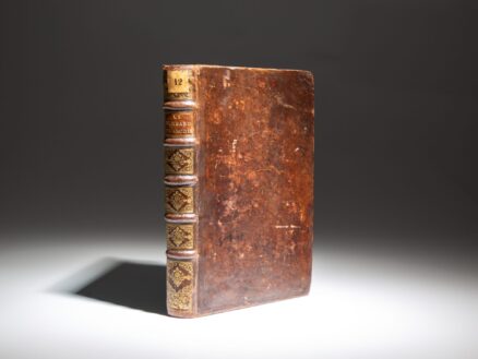 The first edition of Le Bombardier Francois (or, The French Bomber) by Bernard Forest de Belidor, published in 1731.