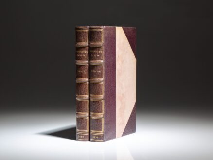 Second edition of One Hundred Fables, written and compiled by James Northcote, together with the Second Series of Fables, published posthumously in 1833.