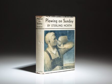 First edition of Plowing on Sunday by Sterling North in the rare dust jacket.