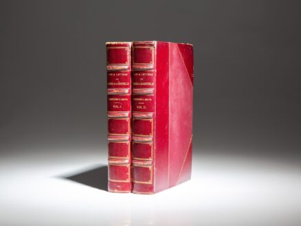 The first edition of The Life and Letters Of James Abram Garfield by Theodore C. Smith, in a fine binding by Whitman Bennett of New York.