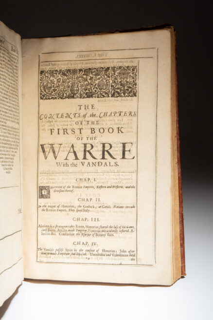The History of the Warres of the Emperour Justinian in Eight Books - Image 4