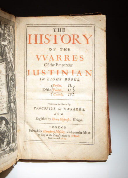 The History of the Warres of the Emperour Justinian in Eight Books - Image 3