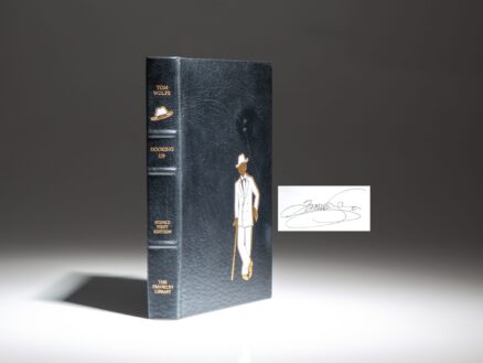 The signed limited edition of Hooking Up by Tom Wolfe, from The Franklin Library.