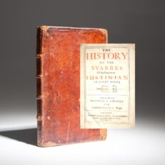 Translated by Henry Holcroft, the first English language edition of The History of the Warres of the Emperour Justinian in Eight Books, originally written in Greek by Procopius of Caesarea.