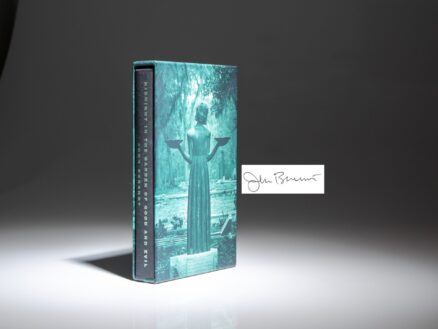 Signed limited edition of Midnight in the Garden of Good and Evil: A Savannah Story by John Berendt.