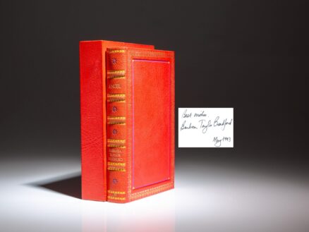 Signed first edition, first printing of Angel by Barbara Taylor Bradford, from her personal collection.