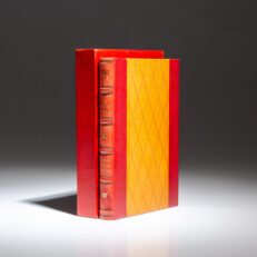 Finely bound first edition of A Secret Affair by Barbara Taylor Bradford, from her personal collection.