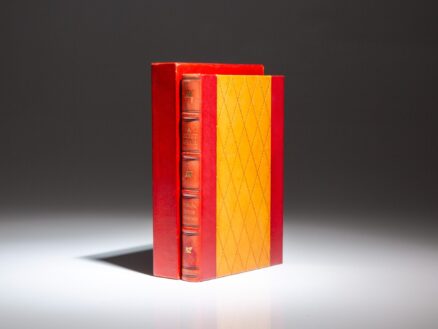 Finely bound first edition of A Secret Affair by Barbara Taylor Bradford, from her personal collection.