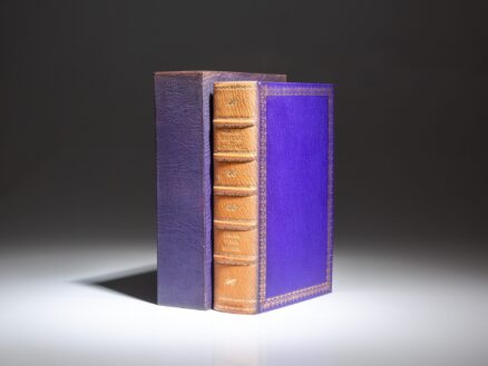 Bound as a single volume, Voice of the Heart and Act of Will by Barbara Taylor Bradford. This is the first omnibus edition of these two works, from the personal library of the author.