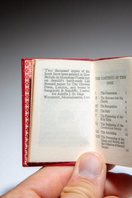 The Form and Order of the Service that is to be Performed and the Ceremonies that are to be Observed in the Coronation of Her Majesty Queen Elizabeth II - Image 4