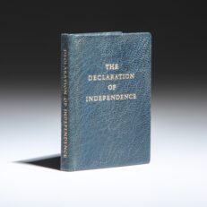 Limited edition miniature of The Declaration of Independence, published in 1970.
