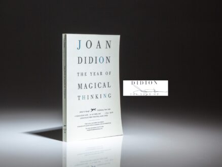 Signed uncorrected proof copy of The Year of Magical Thinking by Joan Didion.