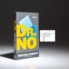 Signed first edition of Dr. No: A Novel by Percival Everett.