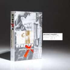 Signed first edition of Erasure: A Novel by Percival Everett.
