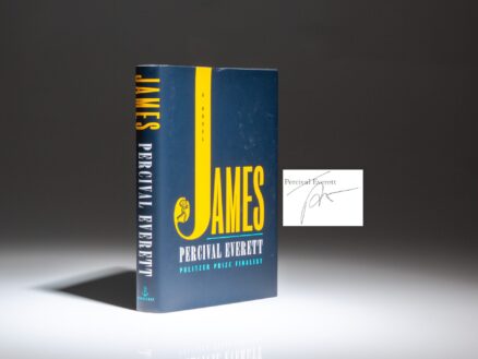 Signed first edition of James by Percival Everett, in the publisher's first state dust jacket.