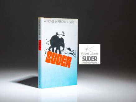 Signed first edition of Suder by Percival Everett.