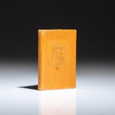 Limited edition miniature of Elegy Written in a Country Churchyard by Thomas Gray, published in 1960.
