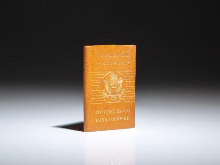 Limited edition miniature of The Inaugural Address of Dwight David Eisenhower.
