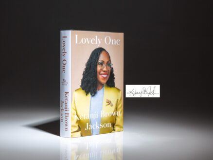 The first edition, first printing of Lovely One: A Memoir, signed by Associate Justice of the Supreme Court, Ketanji Brown Jackson.
