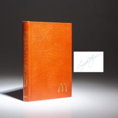 The signed deluxe edition of Grinding It Out: The Making Of McDonald's by Ray Kroc.