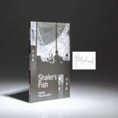 Signed first edition of Shaler's Fish by Helen Macdonald.