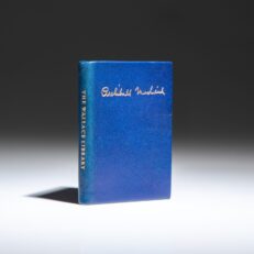Limited edition of Remarks at the Dedication of the Wallace Library by Archibald Macleish, published in miniature by Achille J. St. Onge.