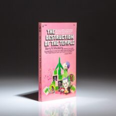 The first edition of The Destruction Of The Temple by Barry N. Malzberg.